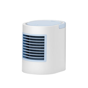 Household Mini Air Cooler Fan Portable Air Conditioner Water cooling System Low Noise 3 Gears Wind Humidification Purification